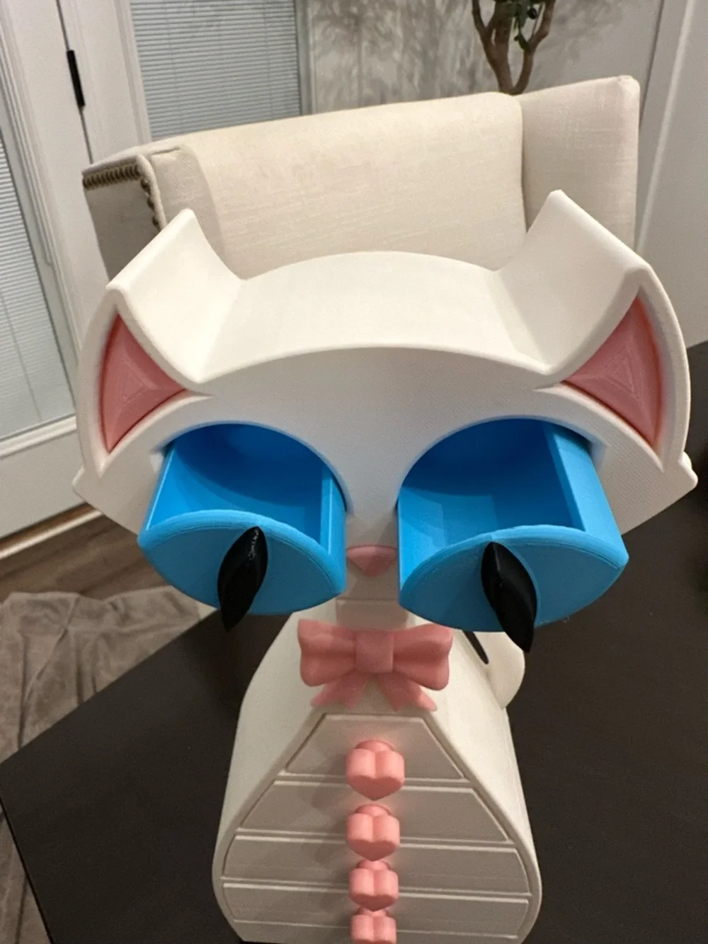 Custom Made Cat Jewelry Box 12” Tall